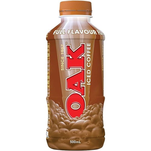 OAK 6 x 500ML ICED COFFEE UHT MILK