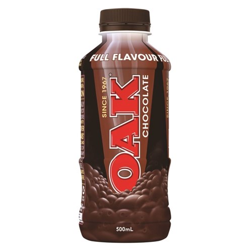 OAK 6 x 500ML CHOCOLATE UHT MILK