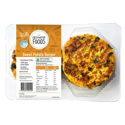 FC 4 X SWEET POTATO BURGER*