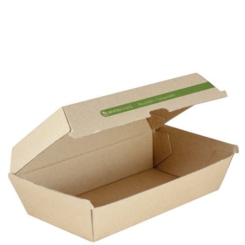 FPA 200 X SNACK BOX LRG BRN KRAFT (230x130x77mm)