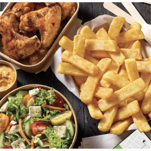 FARM FRITES 2.5KGx4 CRISPY COATED STEAKHOUSE FRIES