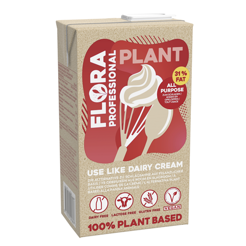 FLORA 1LT PLANT BASED CREAM