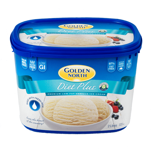 GOLDEN NORTH 6x2LT DIET PLUS VANILLA