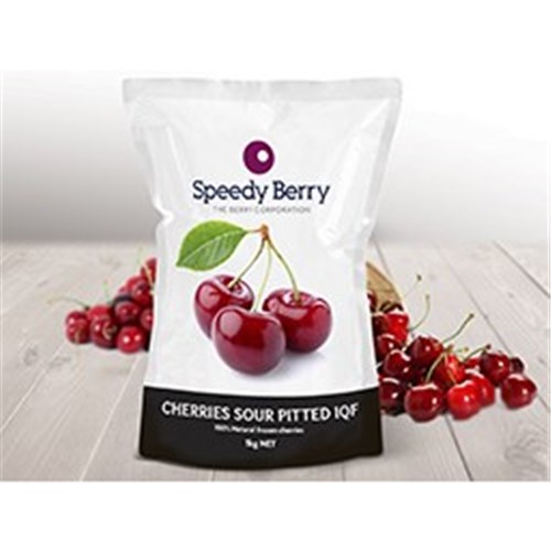 SPEEDY 1KG IQF FRZ SOUR CHERRIES