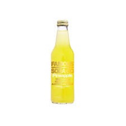FAMOUS 12x330ML PINEAPPLE SODA