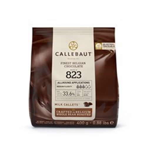 CALLEBAUT 7 X 400G MILK CALLETS 