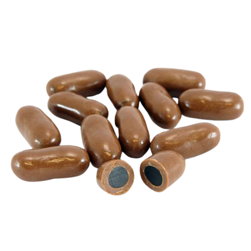 WW 1KG MILK CHOC LICORICE BULLETS*