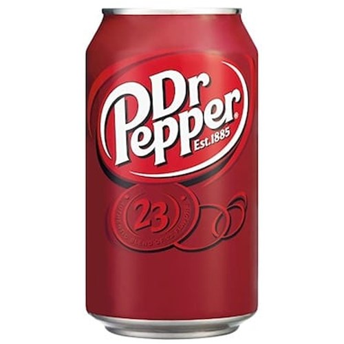 DR PEPPER 355ML X 12 USA CAN*