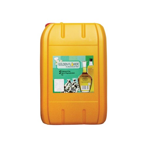 GOLDEN FLOWER 20LT BLENDED COTTONSEED OIL JERRYCAN