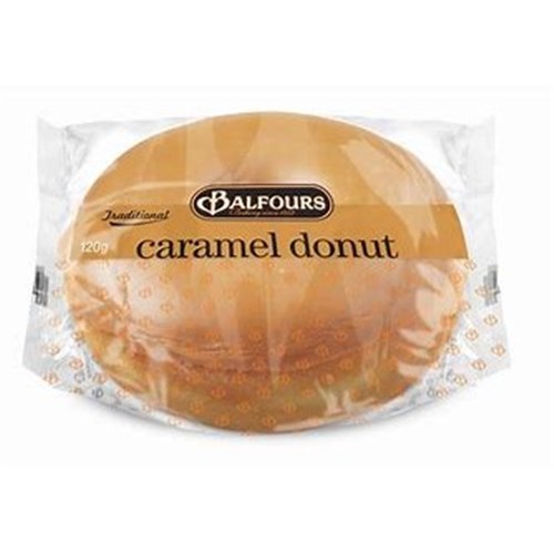 BALFOURS 12x130G CARAMEL DONUT*
