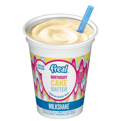 F'REAL 296MLx10 CAKE BATTER THICKSHAKE
