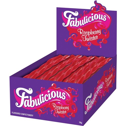 WONKA RASPBERRY TWISTERS 1KG 