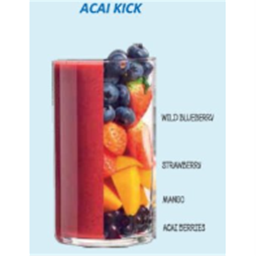 CROPS FRUIT 15x180G ACAI KICK SMOOTHIE