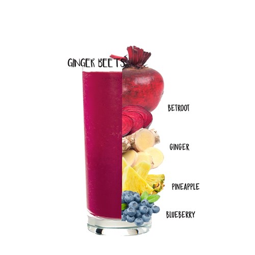 CROPS FRUIT 15x180G GINGER BEETS SMOOTHIE