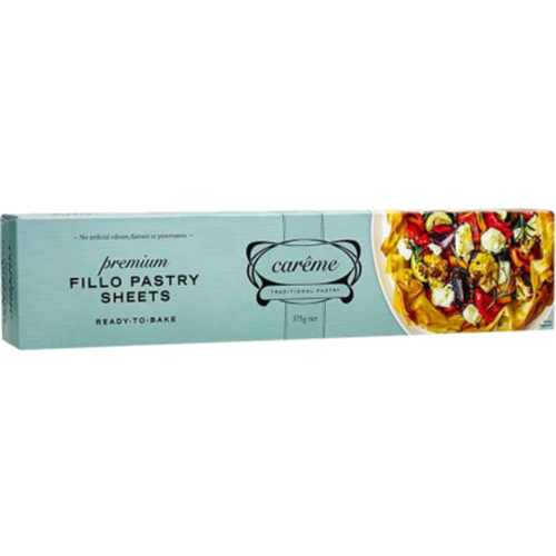 CAREME 375G FILLO PASTRY SHEETS