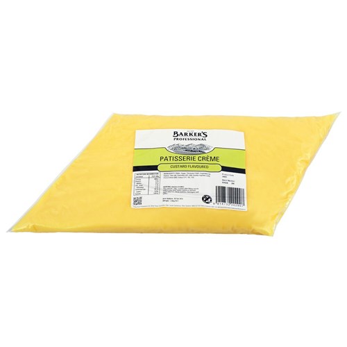 BARKER'S 1.25KG CUSTARD PATISSERIE PIPING BAG