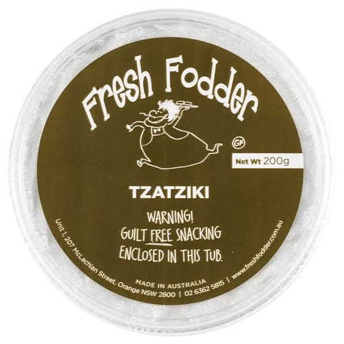 FRESH FODDER 200G X 8 TZATZIKI *