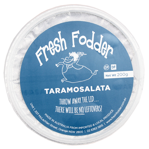 FRESH FODDER 200G X 8 TARAMOSALADA*
