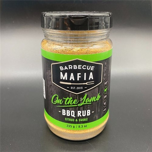 WW BBQ MAFIA ON THE LAMB RUB 235G SHAKER*