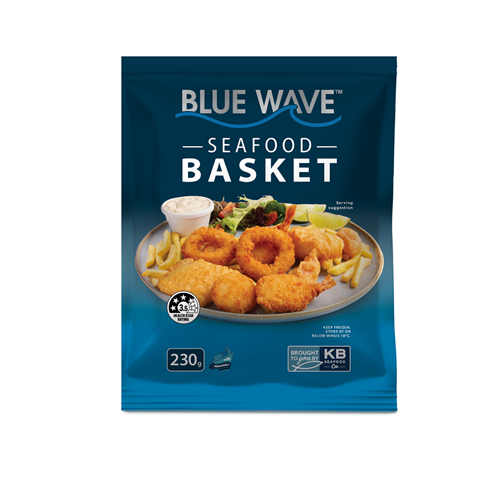 BLUE WAVE 20 x 230G SEAFOOD BASKET
