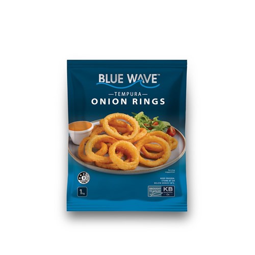 BLUE WAVE 1KG TEMPURA ONION RINGS 