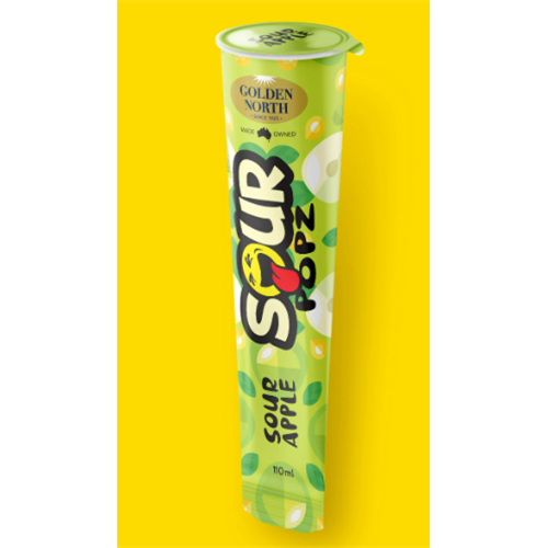 SOUR POPZ 110MLx24 SOUR APPLE