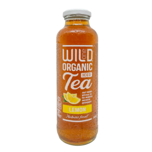 WILD ONE 360ML X 12 WILD ORGANIC ICED TEA LEMON