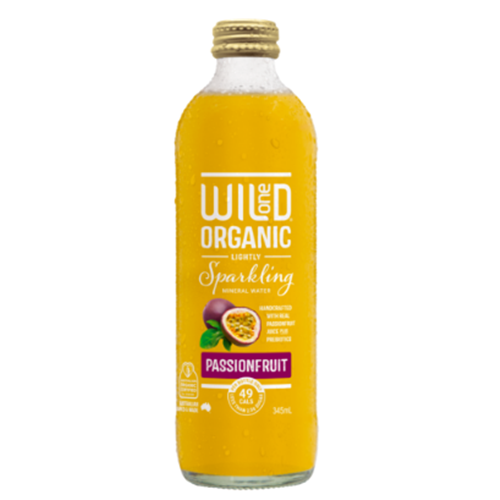 WILD ONE 345ML X 12 SPARKLING PASSIONFRUIT