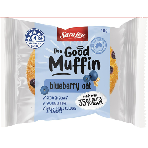 SL 10096 4x20x40G THE GOOD MUFFIN BLUEBERRY OAT