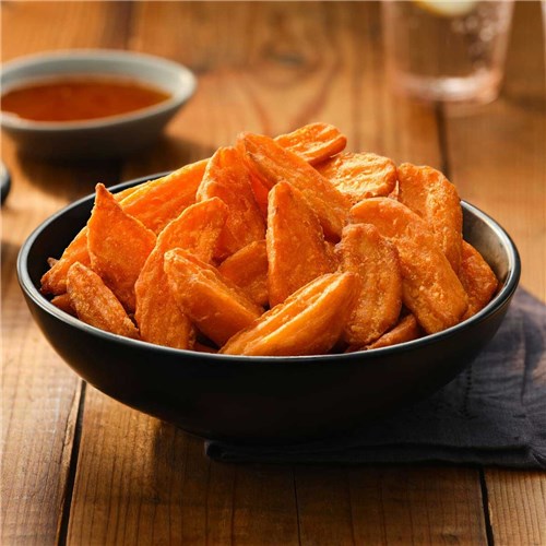 EDGELL 1.1KGx6 SWEET POTATO CRINKLE CUT WEDGES 