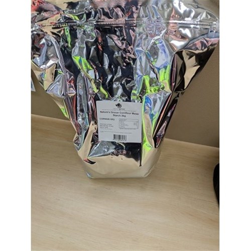 NATURE'S GROCER 3KG MAIZE CORNFLOUR STARCH