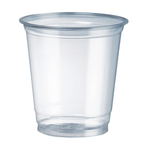 AB PET 8OZ CLEAR CUP (50) 78MM RIM 