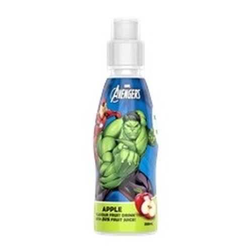 FRUITY BURST 250ML X 24 HULK AVENGERS APPLE KIDS DRINK 