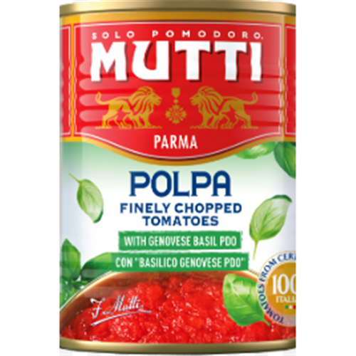 MUTTI A12 FINELY CHOPPED TOMATO POLPA (4.1KG)