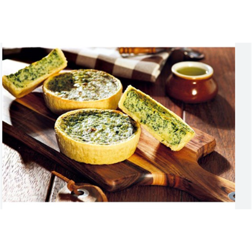 LAURENT 160G X 18 QUICHE FLORENTINE - WRAPPED