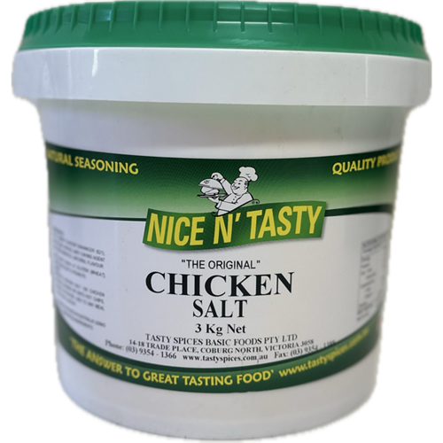 TASTY SPICES 3KG CHICKEN SALT*