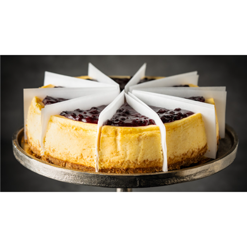 LOOMAS 10 CUT BLUEBERRY CHEESECAKE 8IN