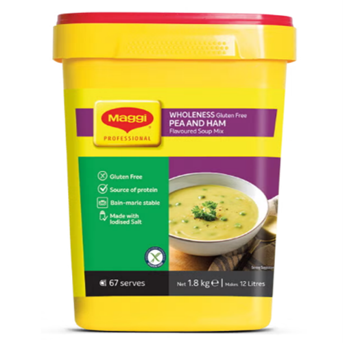 MAGGI 1.8KG WHOLENESS PEA AND HAM SOUP MIX 