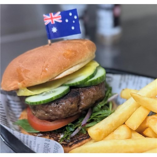 BLB 150G X 36 SHAZAM LAMB BURGERS*