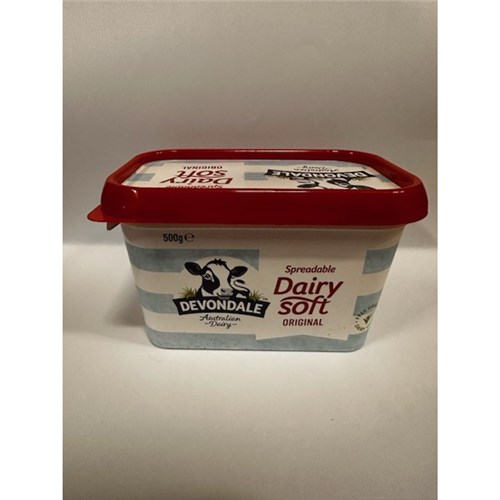 DEVONDALE 500G SALTED DAIRY SOFT SPREAD