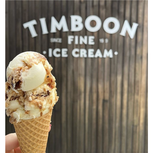 TIMBOON ICECREAM 5LT HOT CROSS BUN*