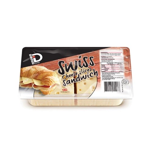 DI ROSSI 1KG SWISS SANDWICH SLICES