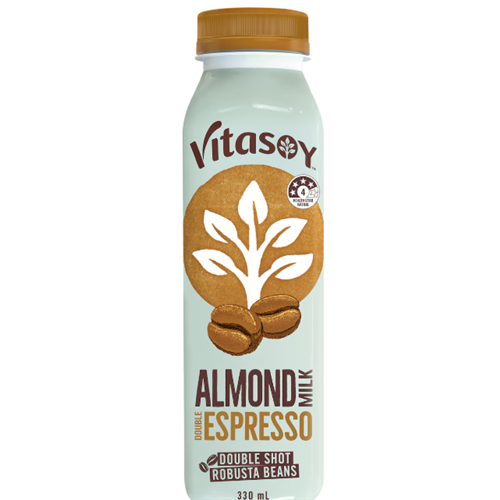 VITASOY 330MLx6 DOUBLE ESPRESSO ALMOND MILK*