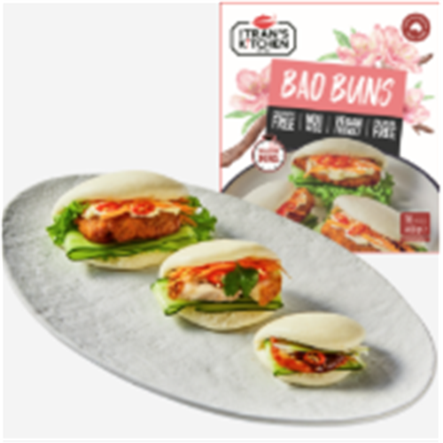 MRS TRANS 60GX10 VEGAN FRIENDLY XL BAO BUNS*