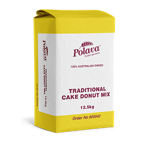 POLAVA 12.5KG TRADITIONAL CAKE DONUT MIX