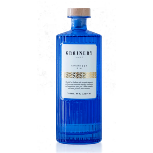 GRAINERY LANE 700ML 40% CUCUMBER GIN*
