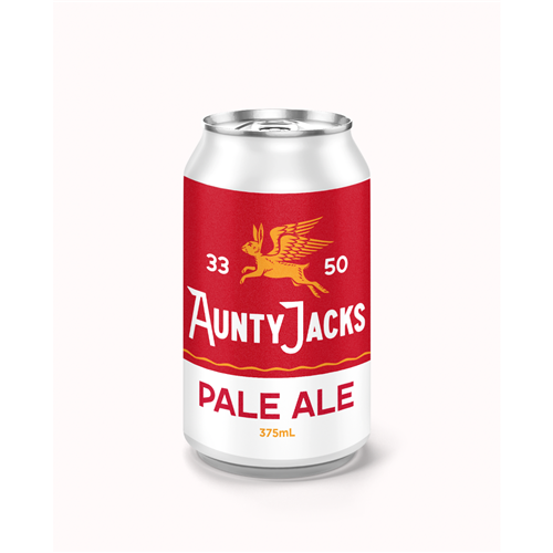 AUNTY JACKS 375MLx24 4.8% PALE ALE