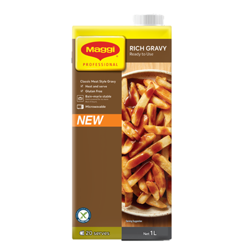 MAGGI 1LT GF LIQUID GRAVY READY TO USE