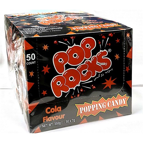 POPROCKS COLA CANDY 7G X 50*
