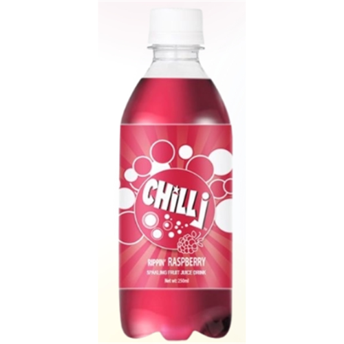 CHILL J 24 X 250ML RASPBERRY